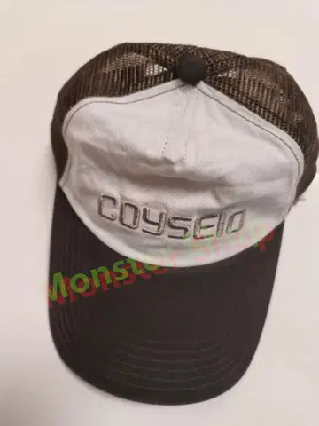 COYSEIO 야구 모자 화이트/브라운