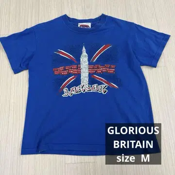 GLORIOUS BRITAIN 티셔츠 M 사이즈 치비 T 런던