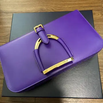 Ralph Lauren 클러치백 보라색