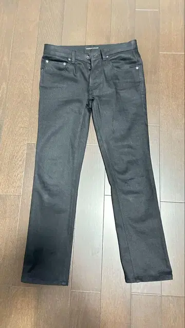 LONGS LIZARD 블랙 데님 팬츠 사이즈 1