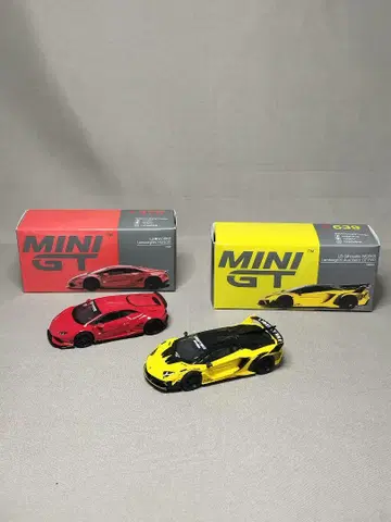 MINI GT LBWK 람보르기니 아벤타도르 우라칸 세트
