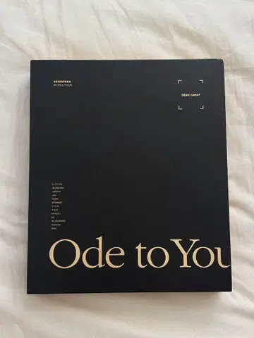 세븐틴 Ode to You Seoul DVD