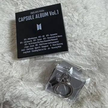 BTS 2025 FESTA 캡슐 앨범 Vol.1 키링 지민