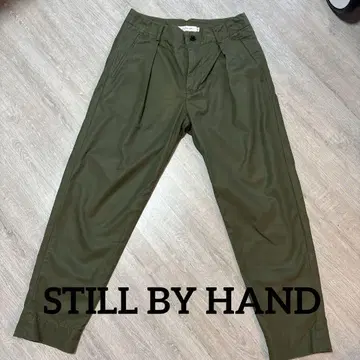 Still by hand 인택 테이퍼드 팬츠 PT0471