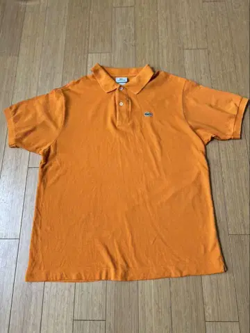 라코스테 오렌지 피케 셔츠