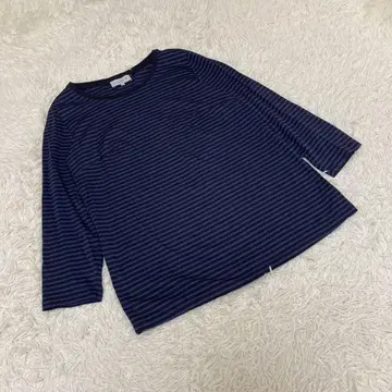 MACKINTOSH LONDON 보더 티셔츠 면100% 네이비 컬러 44