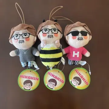 HIKAKIN 봉제 인형 3종 세트