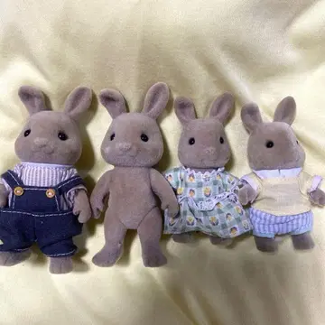 라이트 브라운 토끼 실바니안 패밀리