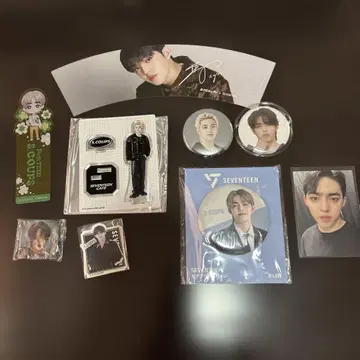SEVENTEEN S.Coups 과거 캔뱃지 외 세트