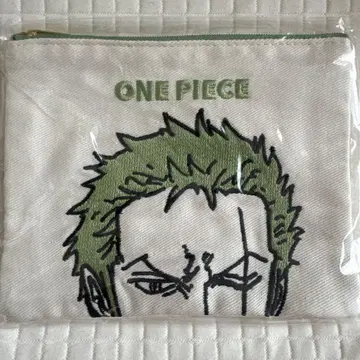 ONE PIECE 원피스 조로 자수 데님 파우치