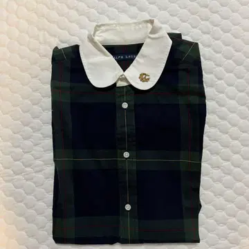 Ralph Lauren 긴팔 폴로 셔츠 네이비/그린