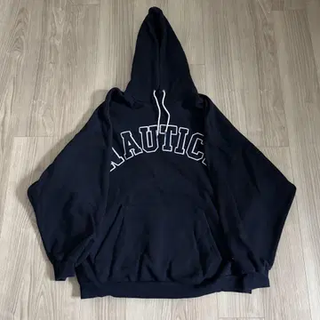 NAUTICA 후드티 네이비
