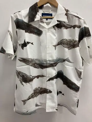 DESCENDANT SEAFARERS TEXTILE 반팔 셔츠