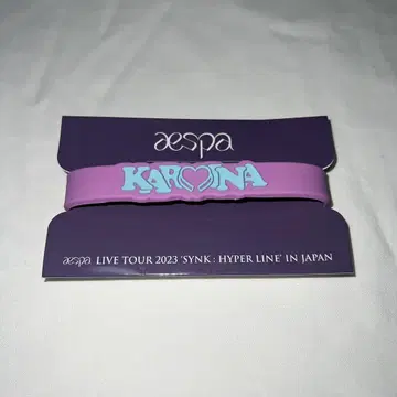 aespa 카리나 응원봉 액세서리