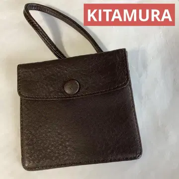 새상품 키타무라 KITAMURA YOKOHAMA 가죽제품 소품함/백참