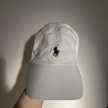 POLO 화이트 캡 폴로 로고 자수