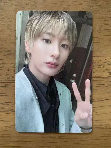 RIIZE 앤톤 공연장 혜택 트레이딩 카드