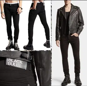 dsquared2 디스퀘어드 2 SKATER 블랙 데님 46