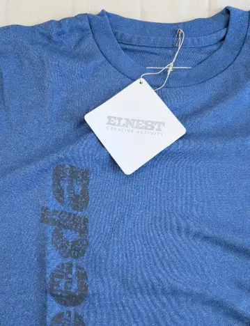 ELNEST 블루 티셔츠 XL
