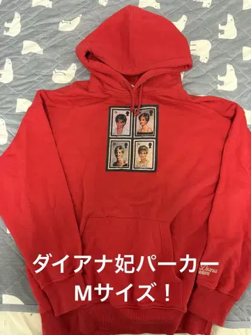 초레어 M! 앤톤 벨린스키 DIANA FOREVER 풀오버 후드티 빨간색