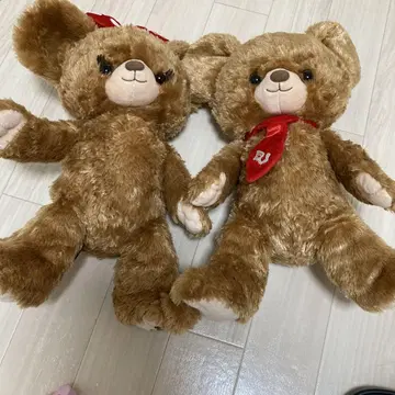 디즈니 스토어 유니 베어 빅 봉제 인형 세트 푸딩 모카