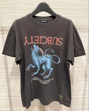 Subciety 티셔츠 블랙