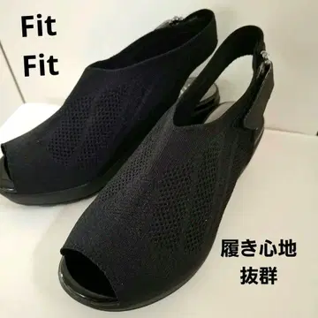 새상품급 핏핏 메쉬 통굽 샌들 23~23,5