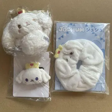 JOCHUM 제오챠무 카페 RURU 봉제 인형 배지 손가락 인형 스크런치