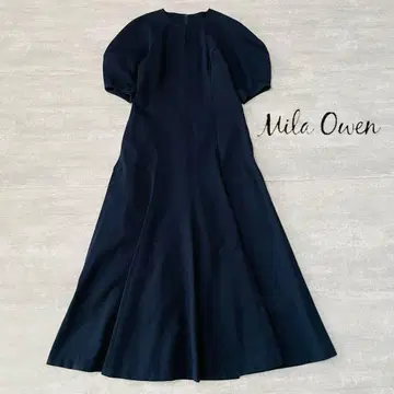 Mila Owen 구조 슬리브 플레어 원피스