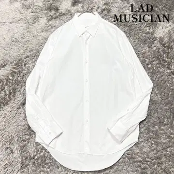 래드 뮤지션 남성용 코튼 롱 슬리브 셔츠 M 상당 새상품급