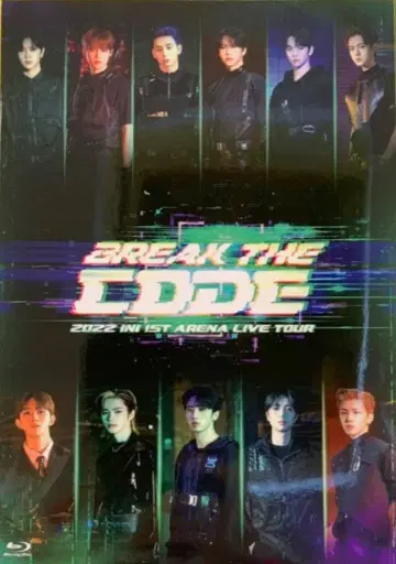INI Blu-ray 초회 한정판 2022 BREAK THE CODE