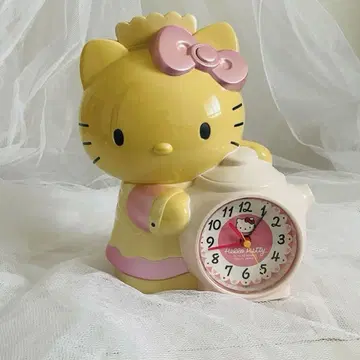 헬로키티 알람 시계 JF366A 작동 확인 완료