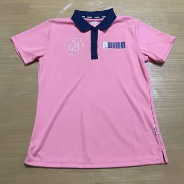 푸마 핑크 피케 셔츠