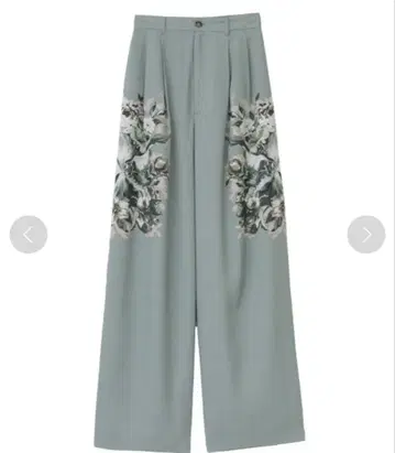 CLANE 클라네 패널 플라워 팬츠 PANEL FLOWER PANTS 0