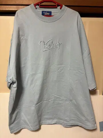 Keboz 라이트 블루 XL 티셔츠