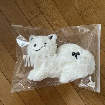 요네즈켄시 HYPE 리이슈 고양이 화이트