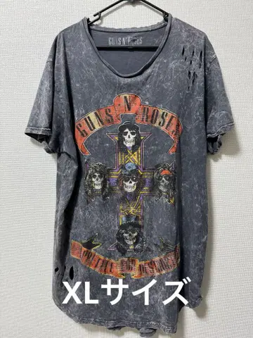 GUNS N' ROSES 건즈 앤 로지즈 밴딩 티셔츠