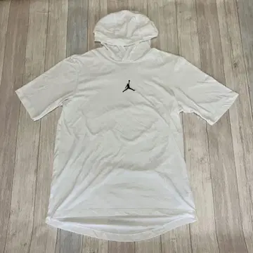 Jordan 후드 부착 숏 슬리브 티셔츠
