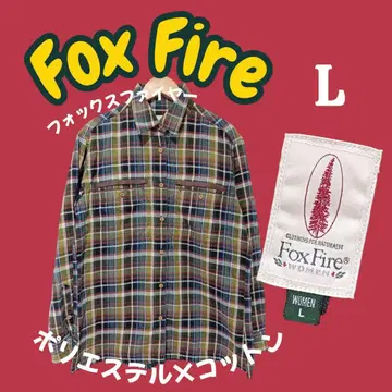 FoxFire/폭스 파이어/아웃도어/플란넬 셔츠/L/등산