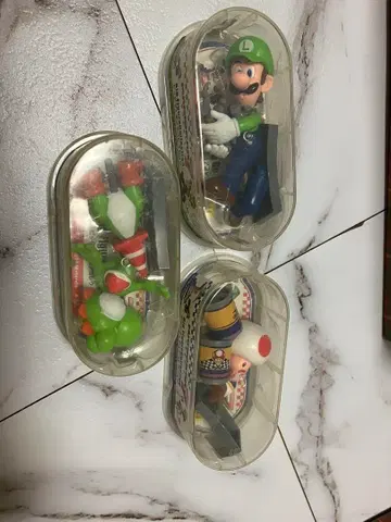 산토리 보스 캠페인 상품 마리오 카트 7 초빅 피규어 컬렉션