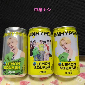 ENHYPEN 레몬 스쿼시 3캔 세트