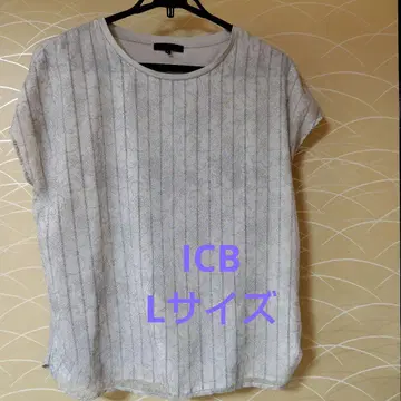 ICB 프렌치 슬리브 블라우스 L 사이즈
