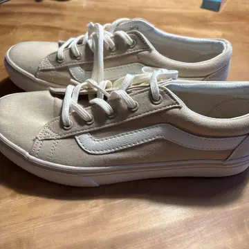 반스 베이지 스니커즈 24cm