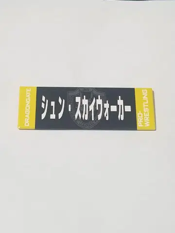 드래곤 게이트 슈카이 워커 선수 네임 캔 배치