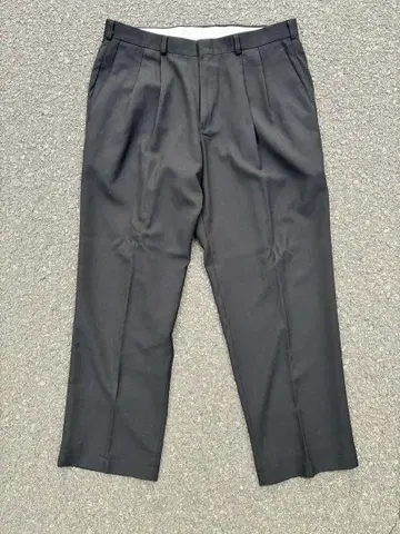 90년대~00년대 슬레이트 DOCKERS 2턱 슬랙스 블랙