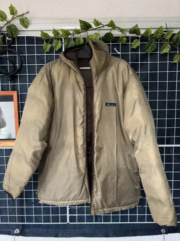 하자품 Penfield 리버서블 나일론 다운 자켓