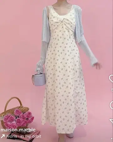 메종마블 매직 블룸 드레스