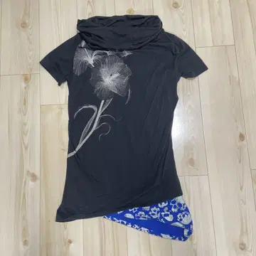 Civarize 사이즈 46 블랙 롱 티셔츠