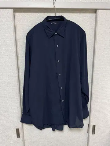 MAATEE & SONS 네이비 긴팔 셔츠
