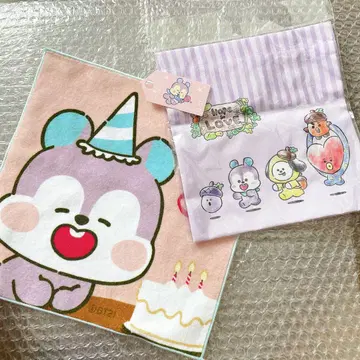 bt21 mang 손수건 복조리 rj chimmy
